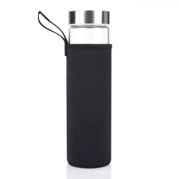 1000ml Eco friendly glass drinking water bottles